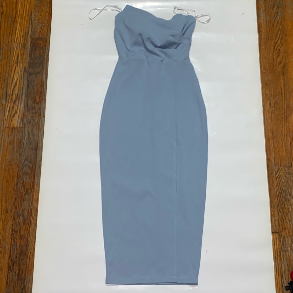 Blue dress